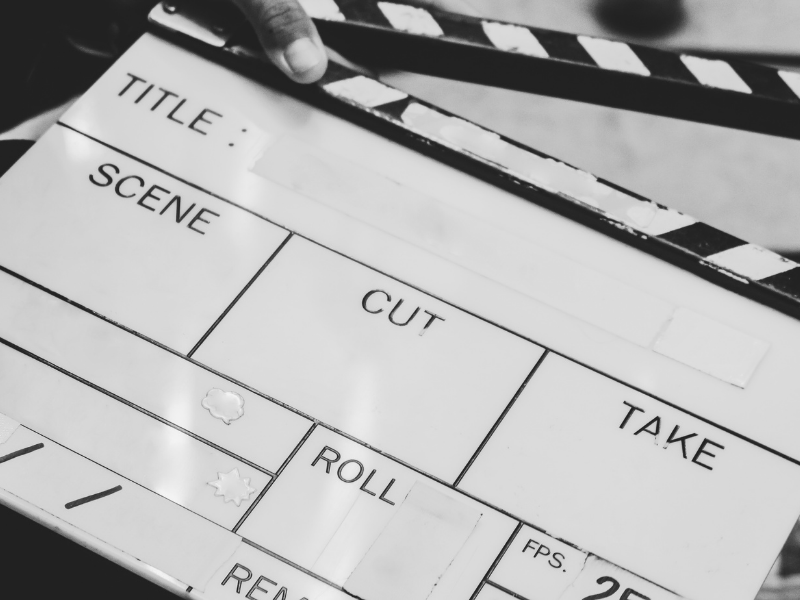 klapa za snimanje filma serije